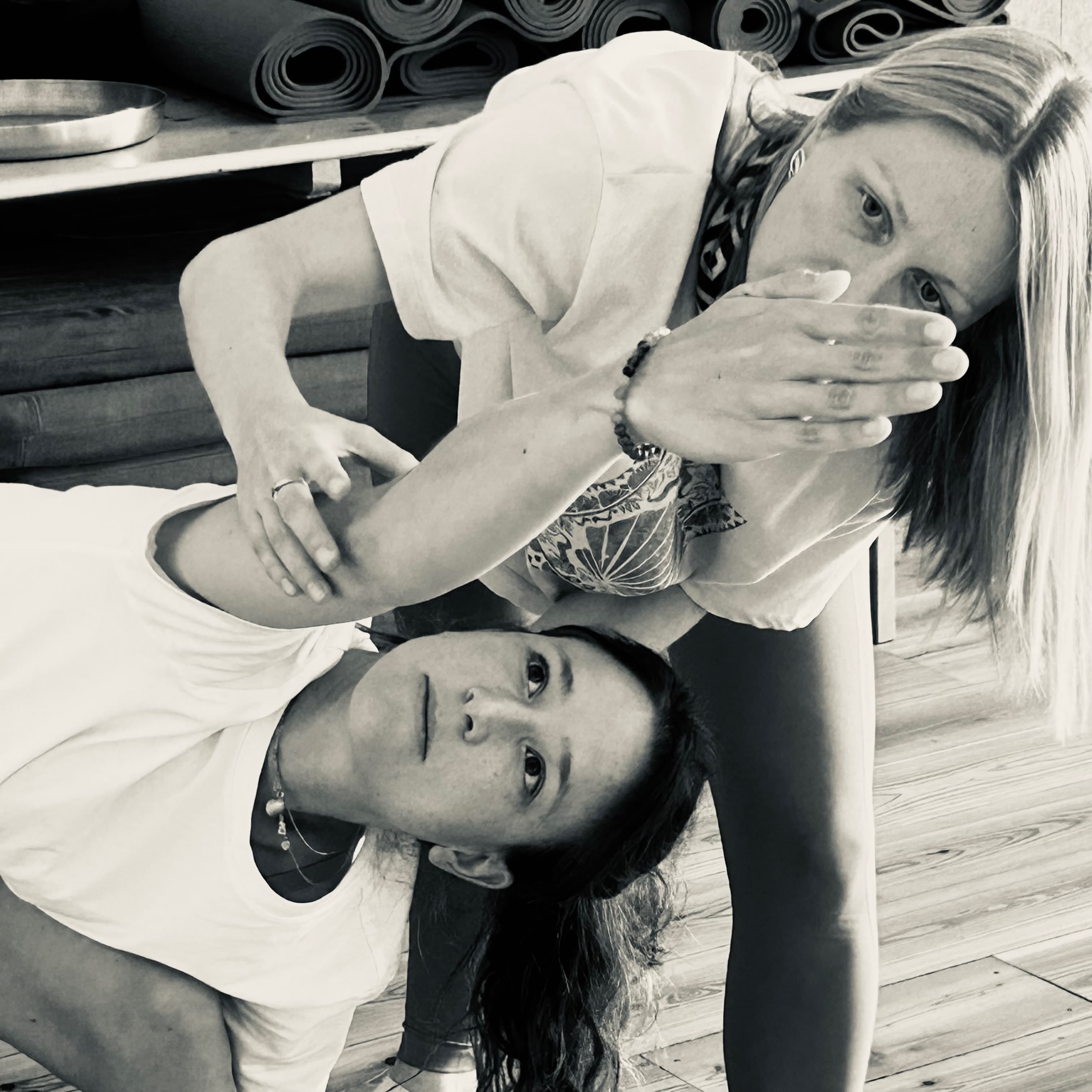 Erlebt einen angehenden Yogalehrer 